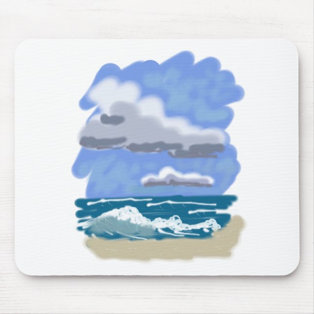 Life's Better at the Beach Mouse Mat (Front)