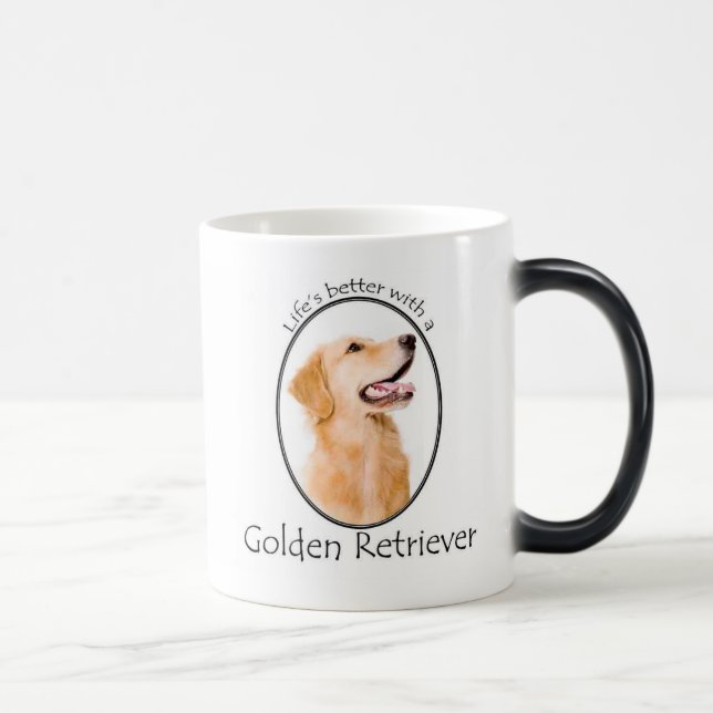 Lifes Better Golden Morphing Mug (Right)