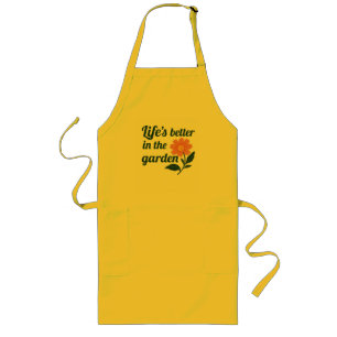 Life's Better in a Garden Long Apron
