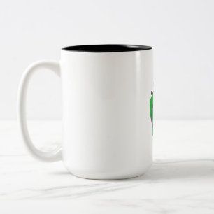 "Life's Better in Flip-Flops." Two-Tone Coffee Mug
