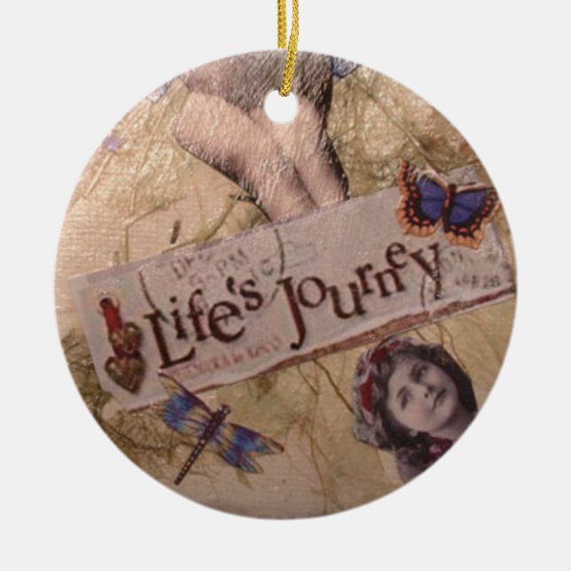 Lifes Journey Ornament (Front)