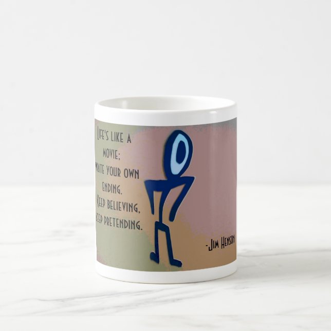 Life's like a movie coffee mug (Center)