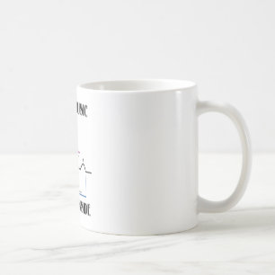 Life's Music Found Inside (ECG/EKG Heartbeat) Coffee Mug