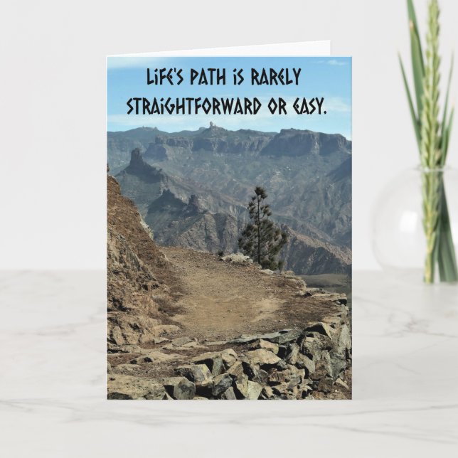 Life's path. card (Front)