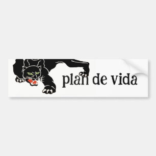 Life's purpose Follow your purpose  plan de vida  Bumper Sticker