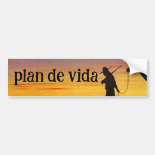 Life's purpose Follow your purpose  plan de vida  Bumper Sticker