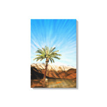 Life's Sustaining Palm Tree - Canvas Print
