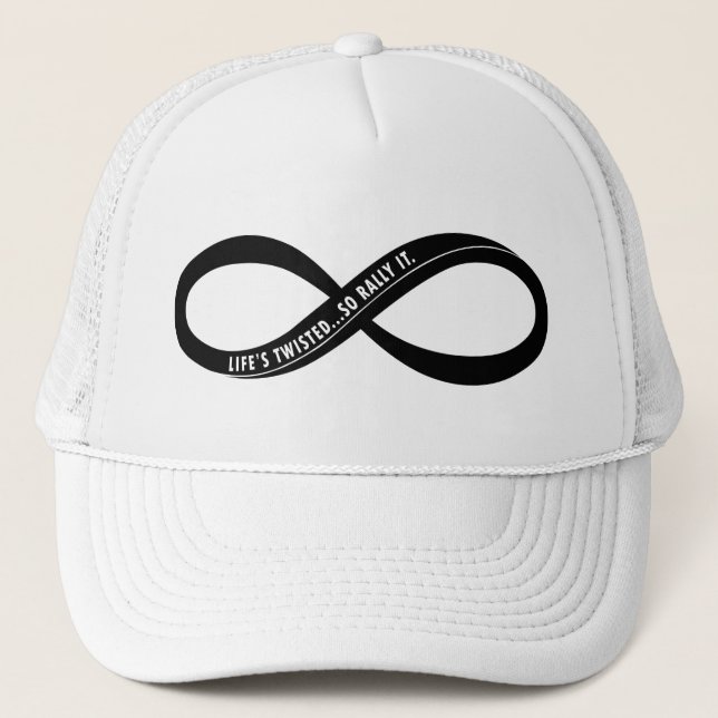 Life's Twisted Rally Trucker Hat (Front)