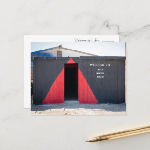 Life's Waiting Room Postcard