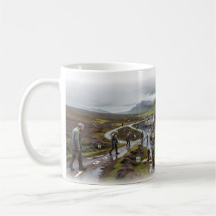 Life's Winding Road Through Wild Celtic Lands MugL Coffee Mug