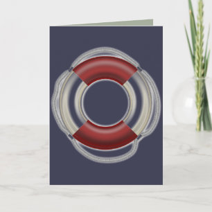 Lifesaver Greeting card