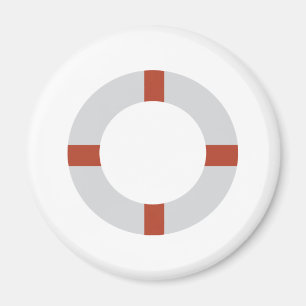 lifesaver icon magnet