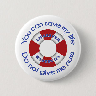 Lifesaver -Nut allergy button