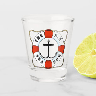 Lifesaver Shot Glass