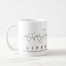 Life Science peptide mug