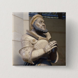 Lifesize Alabaster Statue of the Elector 15 Cm Square Badge