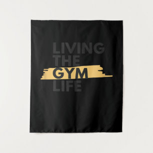 Lifestyle Apparel Living Gym Life Tapestry