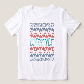 Lifestyle Statement – Modern Tribal-Inspired  Tri-Blend Shirt