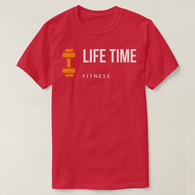 Lifetime Fitness Black 1  T-Shirt (Design Front)