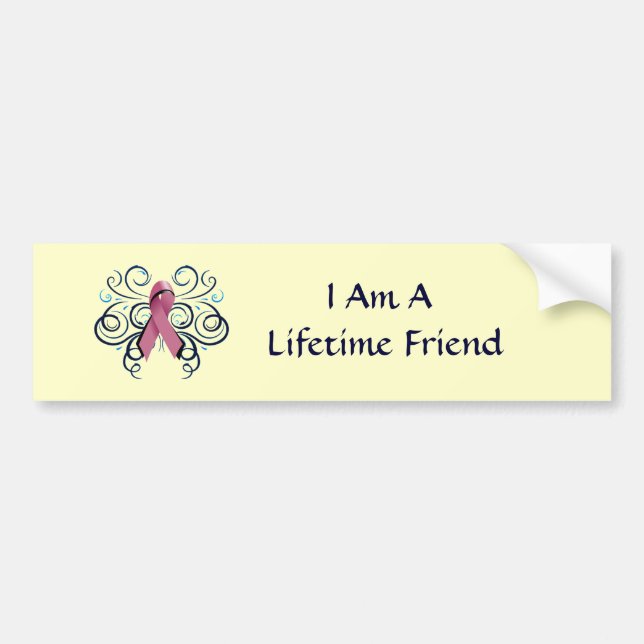 Lifetime Friend Bumper Sticker (Front)