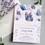 Lifetime of Butterflies Bridal Shower<br><div class="desc">Introducing our enchanting "To the Lifetime of Butterflies" Bridal Shower Invitations, designed to capture the essence of love and transformation. With delicate lavender and blue hues, along with stunning rose gold foil details, these invitations will set the perfect tone for a celebration of everlasting love. The design features graceful butterflies...</div>