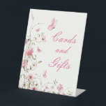 Lifetime of Butterflies Bridal Shower Cards Gifts Pedestal Sign<br><div class="desc">Lifetime of Butterflies Bridal Shower Cards Gifts Pedestal Sign. Matching items available.</div>