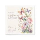 Lifetime of Butterflies floral bridal shower