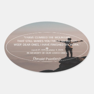 Lifeworks 002 oval sticker