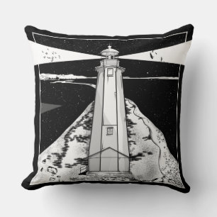 Lifhthouse Nelson New Zealand Cushion