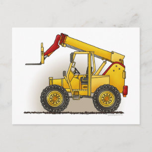 Lift Construction Post Card