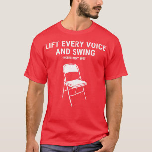 Lift Every Voice and Swing Trending Folding Chair T-Shirt