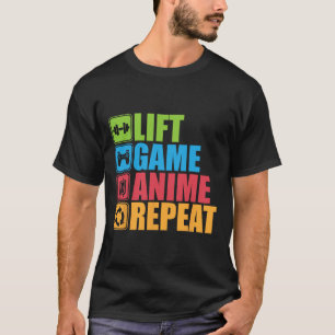 Lift , Game , Anime , T-Shirt