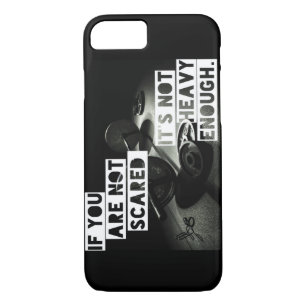 Lift Heavy - Bodybuilding Workout Motivational iPhone 8/7 Case