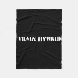 Lift Heavy Run Far Hybrid Sport Fitness Running Bo Fleece Blanket