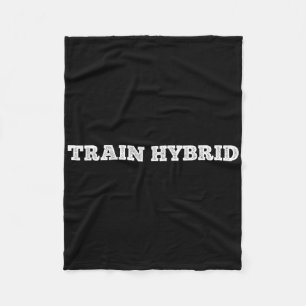 Lift Heavy Run Far Hybrid Sport Fitness Running Bo Fleece Blanket