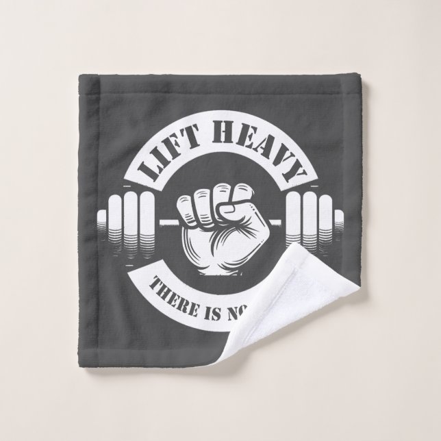 Lift Heavy There Is No Hack Wash Cloth (Wash Cloth)