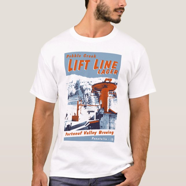 Lift Line Lager T-Shirt (Front)