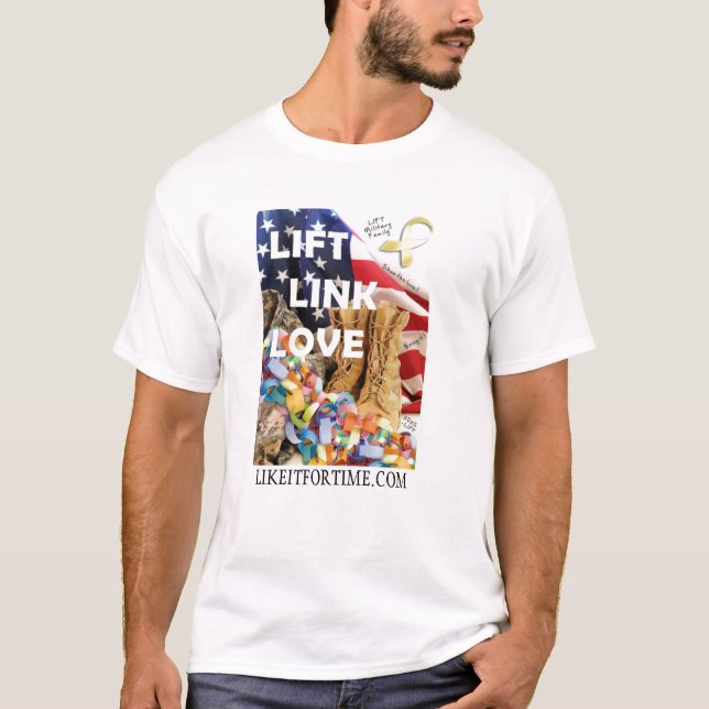 LIFT LINK LOVE 2 T-Shirt (Front)