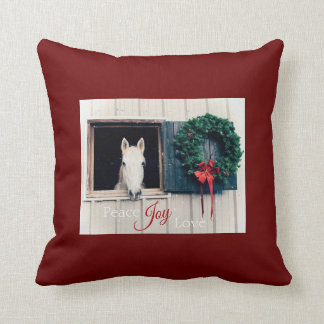 Lift Me Up! 2020 Holiday Throw Pillow - Jewel