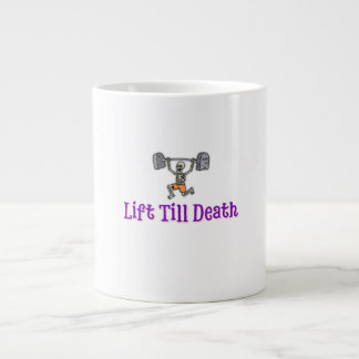 Lift Till Death Large Coffee Mug