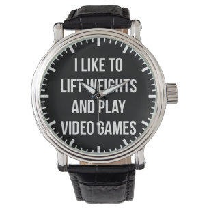 Lift Weights and Play Video Games - Gaming Workout Watch