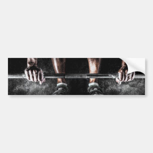 Lift Weights Bumper Sticker