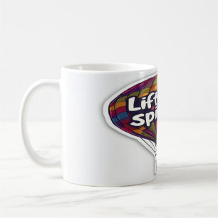 Lift Your Spirits - Cheerful Inspirational Quote Coffee Mug