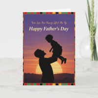 Lifted by Love Father's Day Card