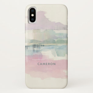 Lifting Fog In Soft Pastels iPhone X Case