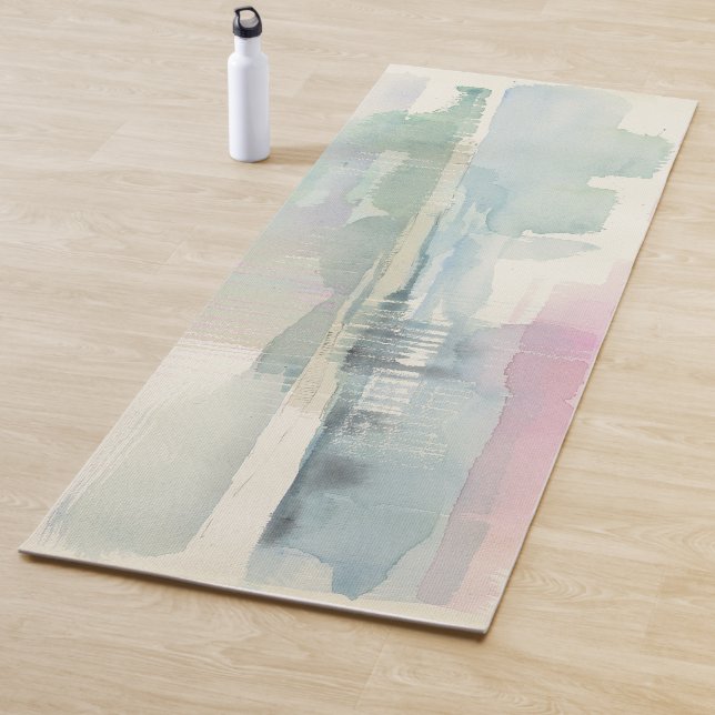 Lifting Fog | In Soft Pastels Yoga Mat (In Situ)