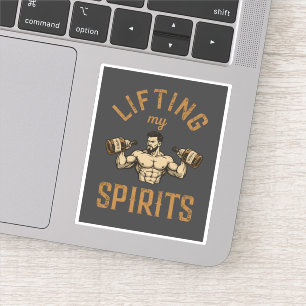 Lifting My Spirits -Bodybuilding Gym Humor- Funny