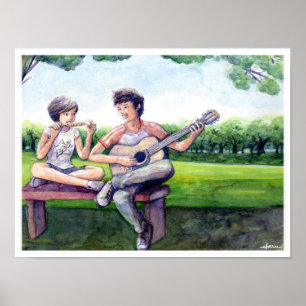 "Ligaya" - inspired by the Eraserheads Song Poster