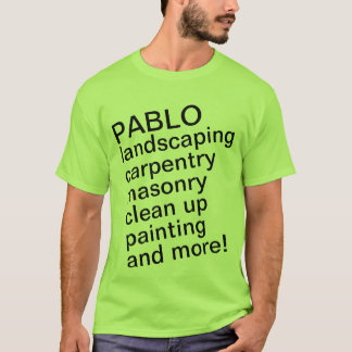 LIGHT #2 Get Noticed Get Work! Customise Name T-Shirt