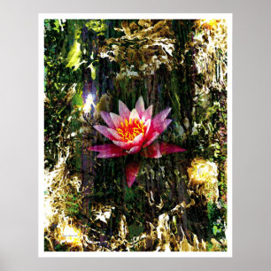 Light Abstract 4: Our Heart Poster